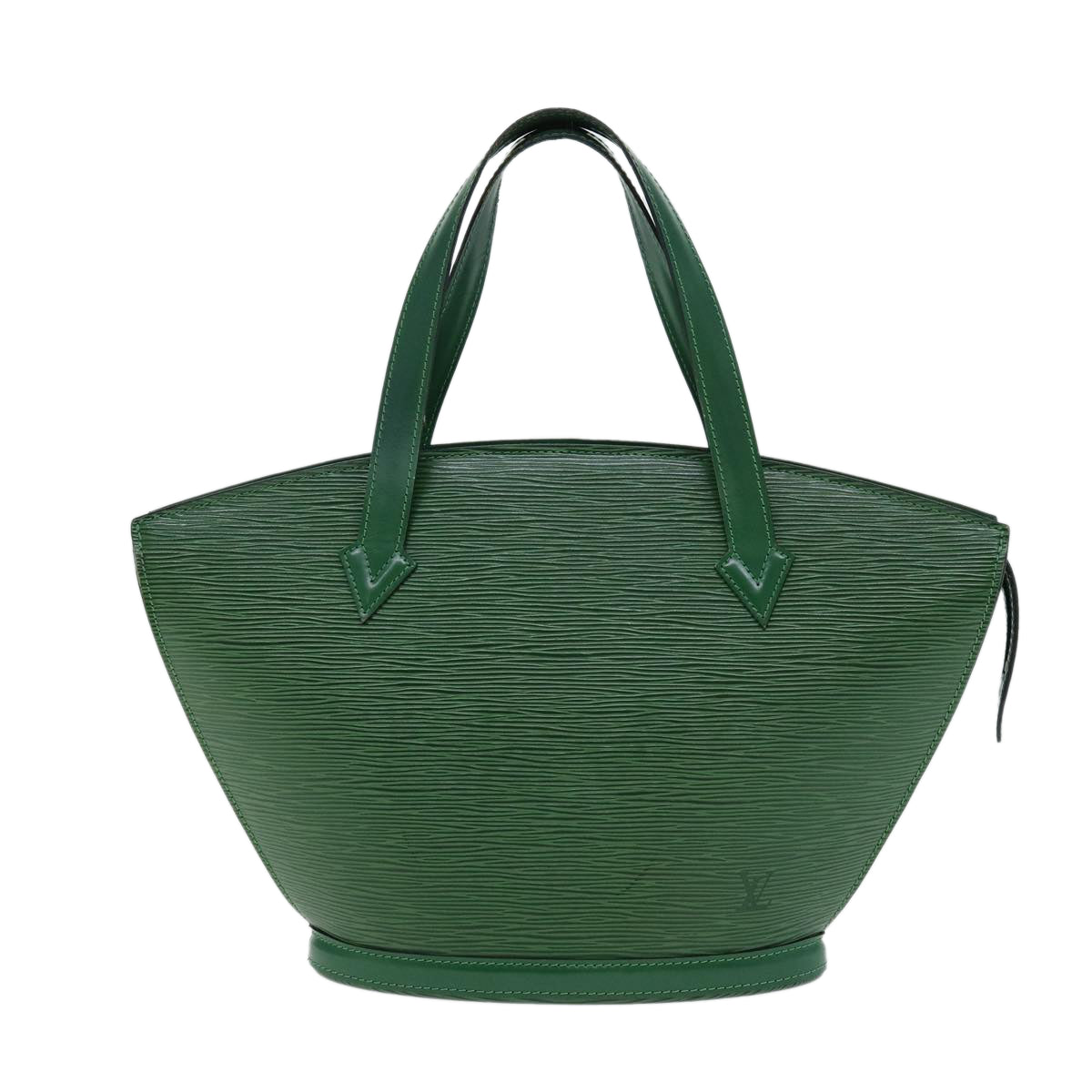 LOUIS VUITTON Epi Saint Jacques Hand Bag Green M52274 LV Auth 80288