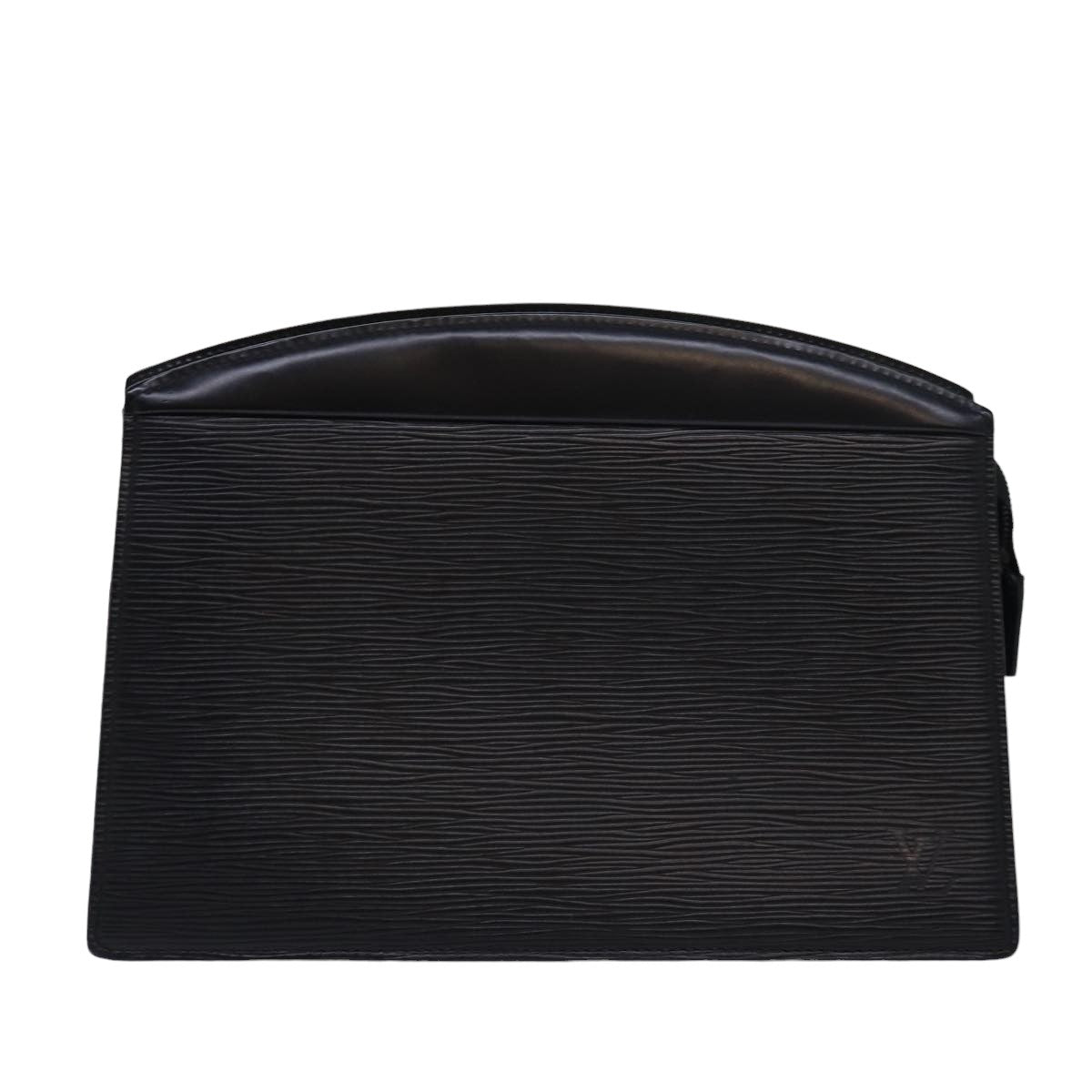 LOUIS VUITTON Epi Trousse Crete Pouch Black M48402 LV Auth 80289