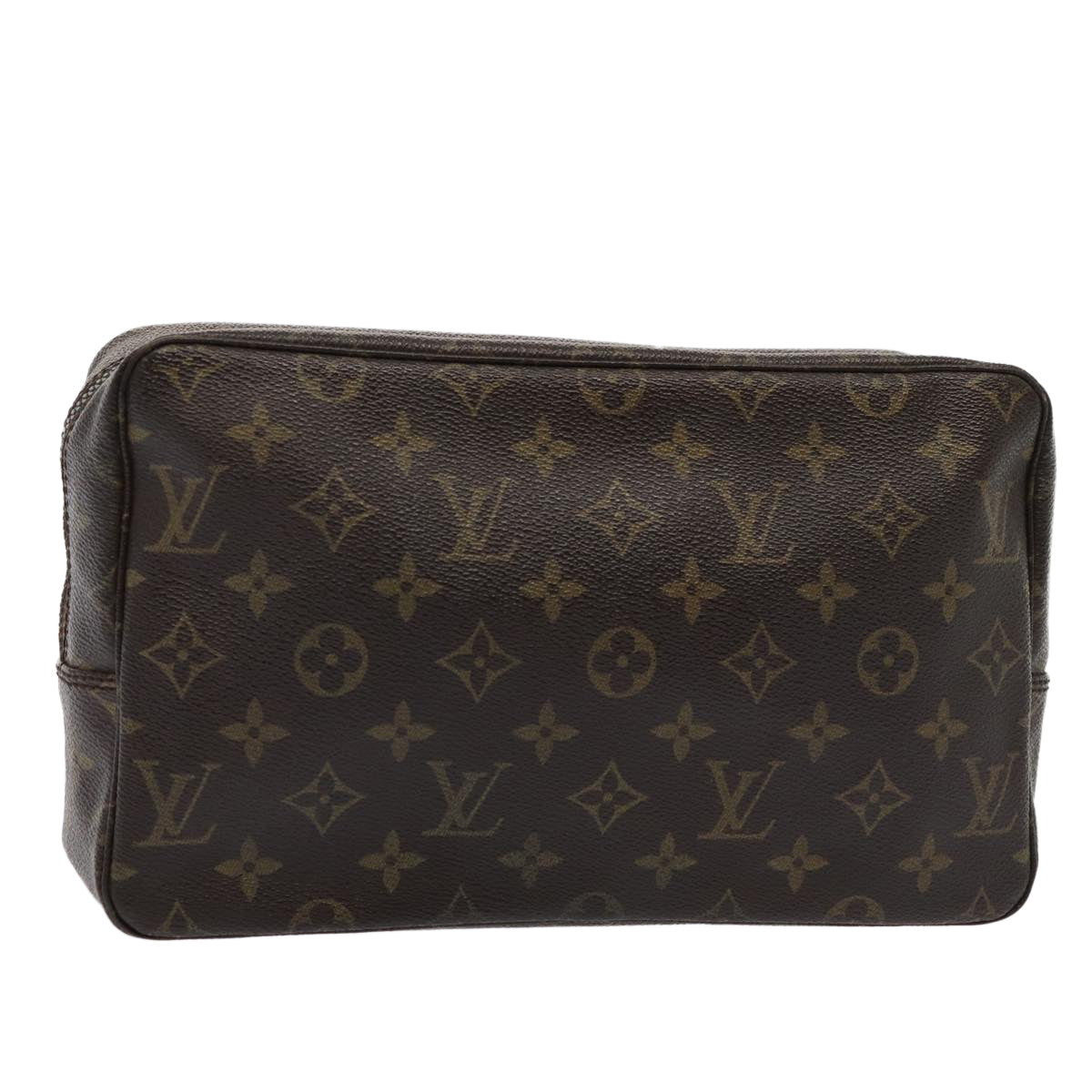 LOUIS VUITTON Monogram Trousse Toilette 28 Clutch Bag M47522 LV Auth 80294