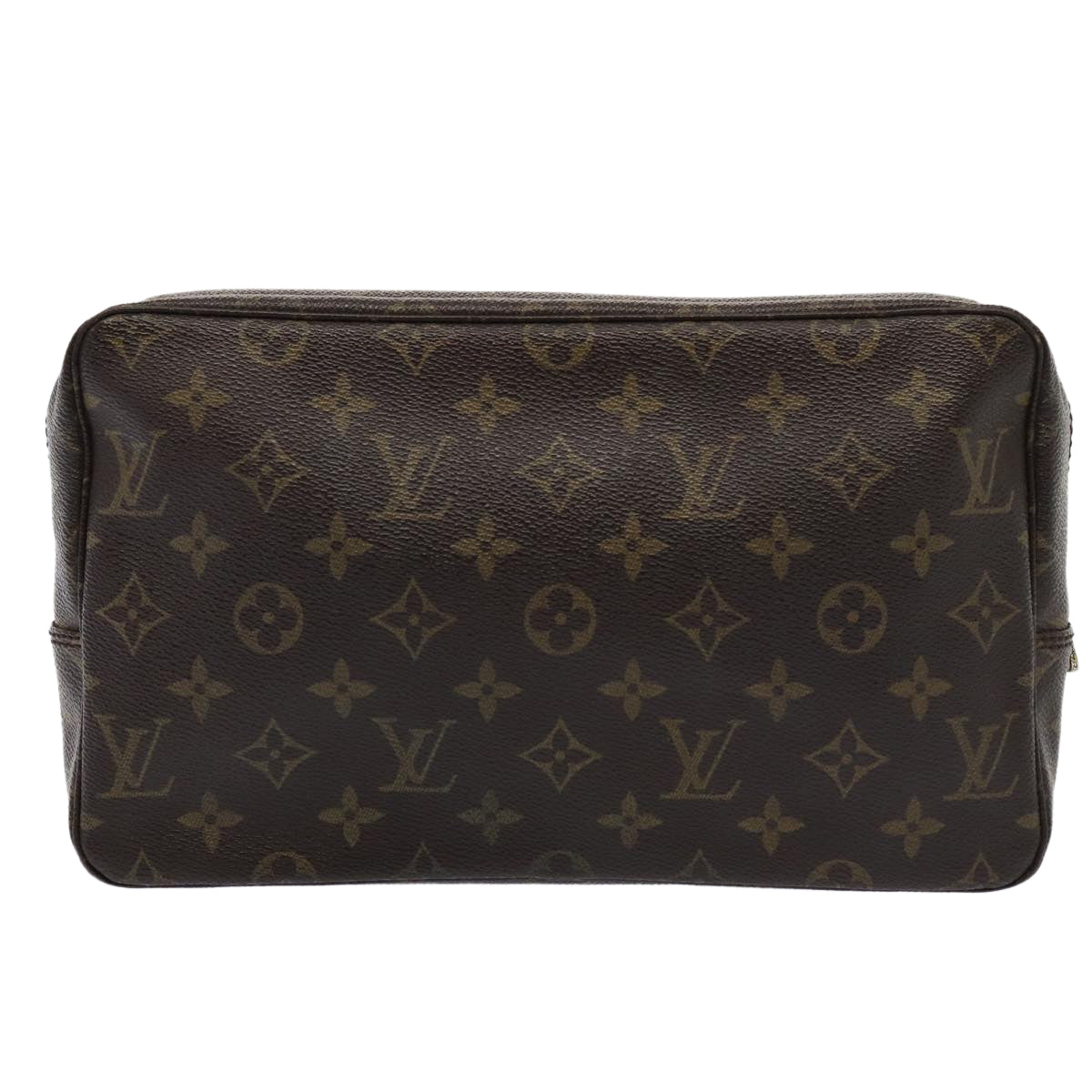 LOUIS VUITTON Monogram Trousse Toilette 28 Clutch Bag M47522 LV Auth 80294