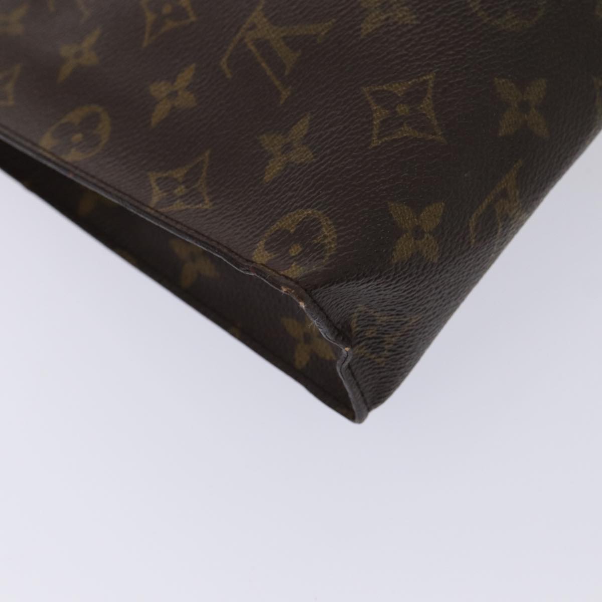 LOUIS VUITTON Monogram Poche Toilette 26 Pouch M47542 LV Auth 80296