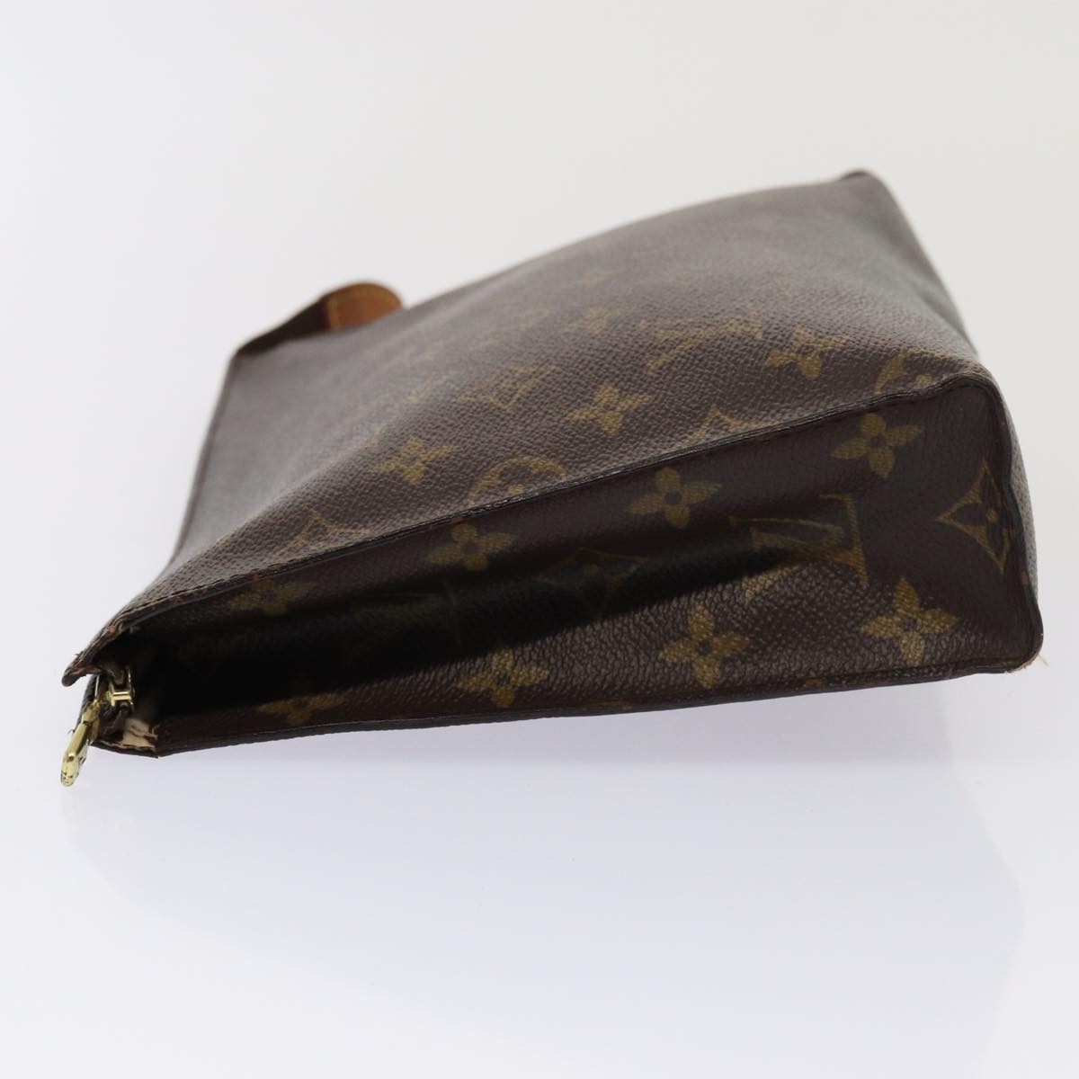 LOUIS VUITTON Monogram Poche Toilette 26 Pouch M47542 LV Auth 80296