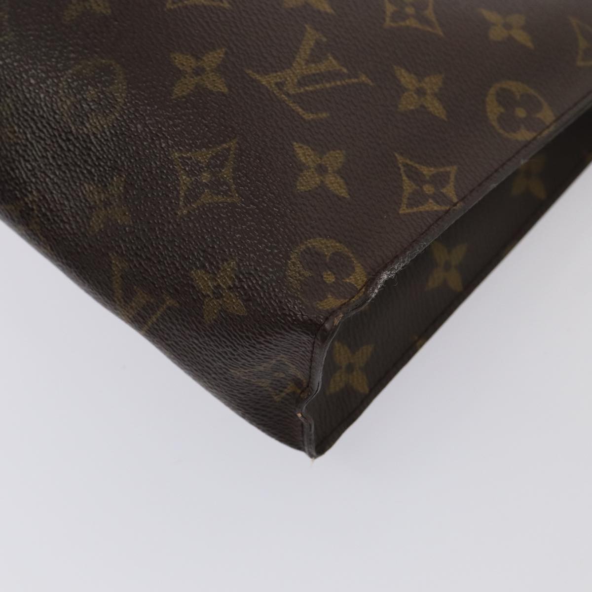 LOUIS VUITTON Monogram Poche Toilette 26 Pouch M47542 LV Auth 80296