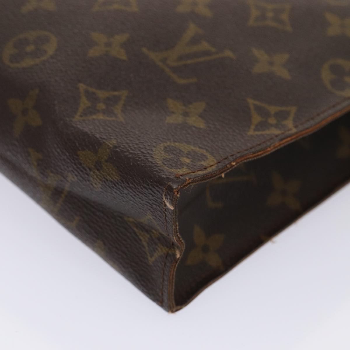 LOUIS VUITTON Monogram Poche Toilette 26 Pouch M47542 LV Auth 80297