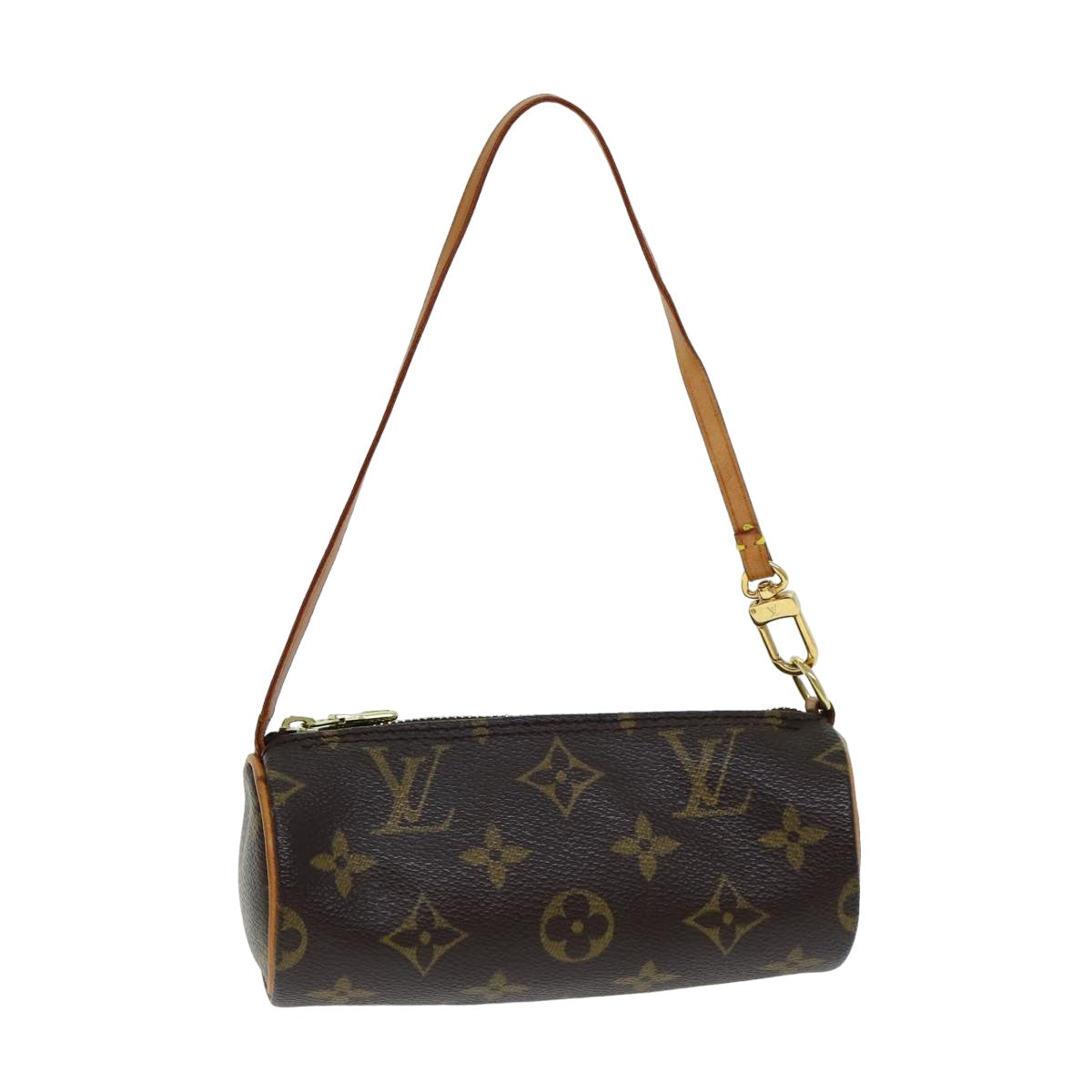 LOUIS VUITTON Monogram Papillon Pouch Pouch LV Auth 80299