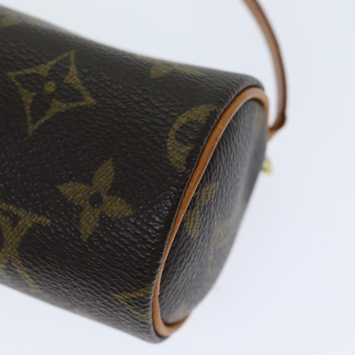 LOUIS VUITTON Monogram Papillon Pouch Pouch LV Auth 80299