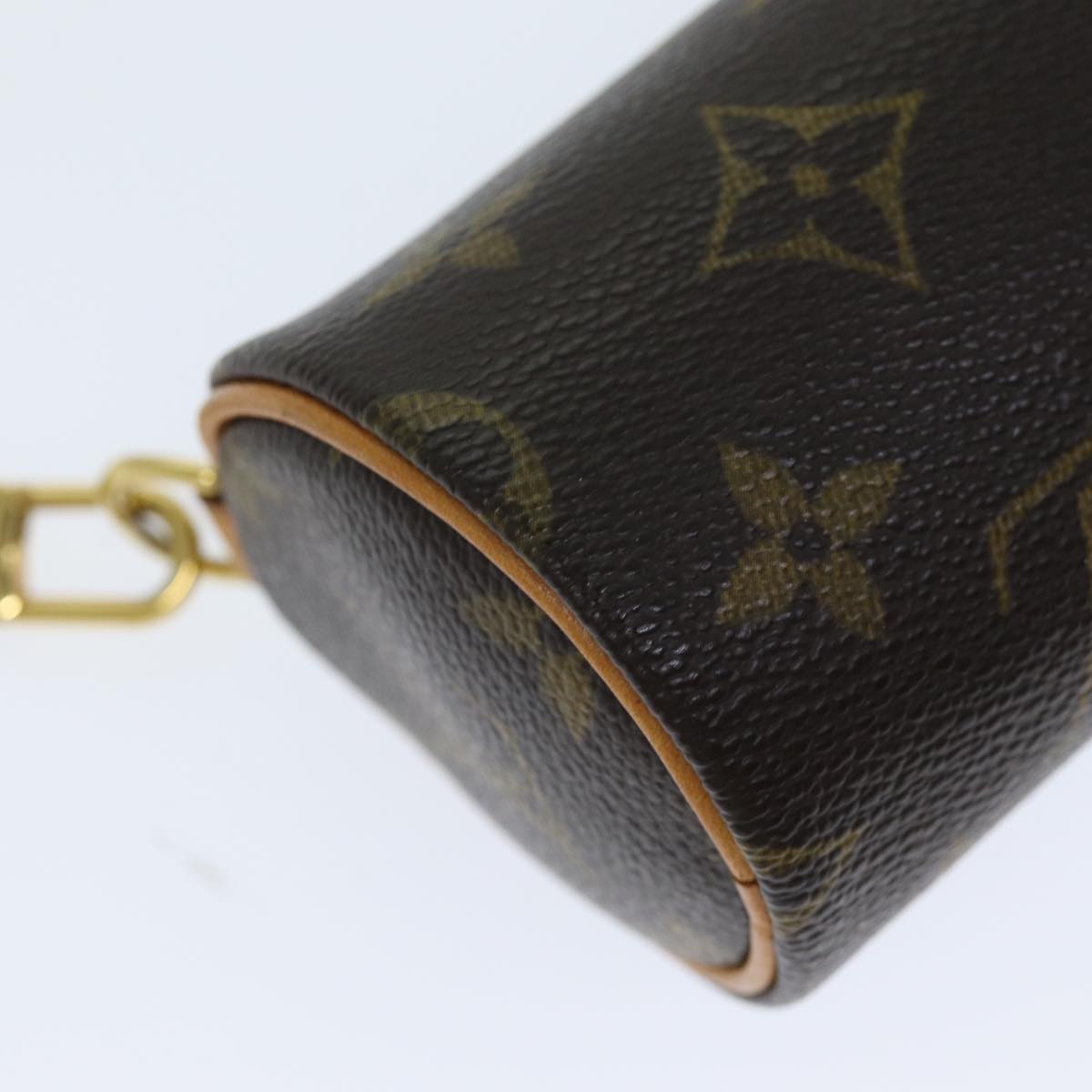 LOUIS VUITTON Monogram Papillon Pouch Pouch LV Auth 80299