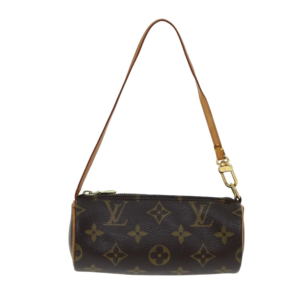 LOUIS VUITTON Monogram Papillon Pouch Pouch LV Auth 80299