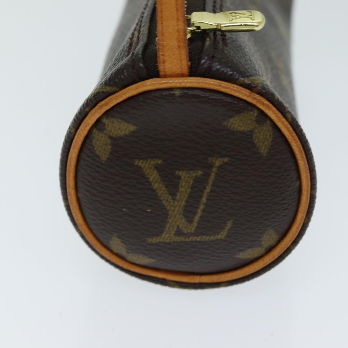 LOUIS VUITTON Monogram Papillon Pouch Pouch LV Auth 80299