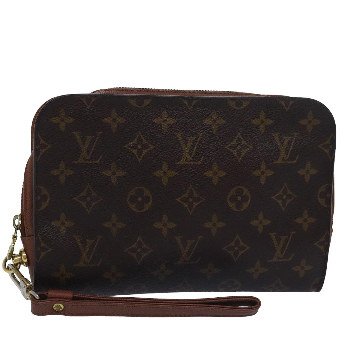 LOUIS VUITTON Monogram Orsay Clutch Bag M51790 LV Auth 80301