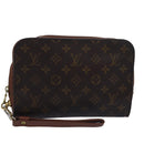 LOUIS VUITTON Monogram Orsay Clutch Bag M51790 LV Auth 80301-1