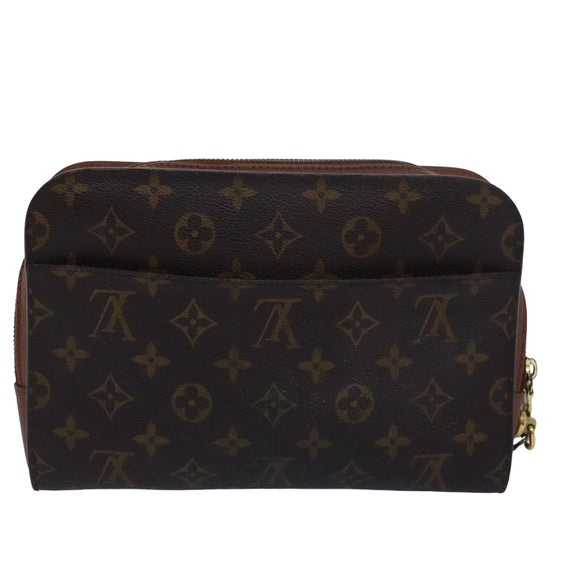 LOUIS VUITTON Monogram Orsay Clutch Bag M51790 LV Auth 80301