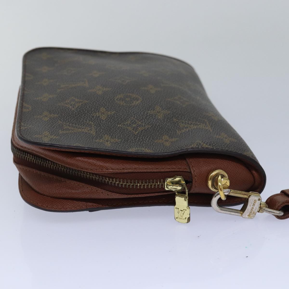 LOUIS VUITTON Monogram Orsay Clutch Bag M51790 LV Auth 80301