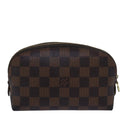 LOUIS VUITTON Damier Ebene Pochette Cosmetic PM Pouch N47516 LV Auth 80308-2