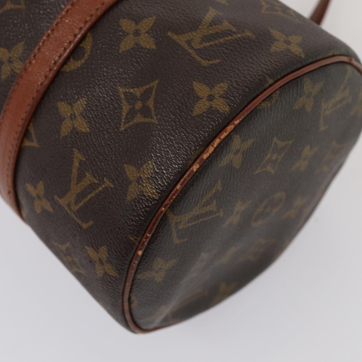 LOUIS VUITTON Monogram Papillon 30 Hand Bag M51385 LV Auth 80314