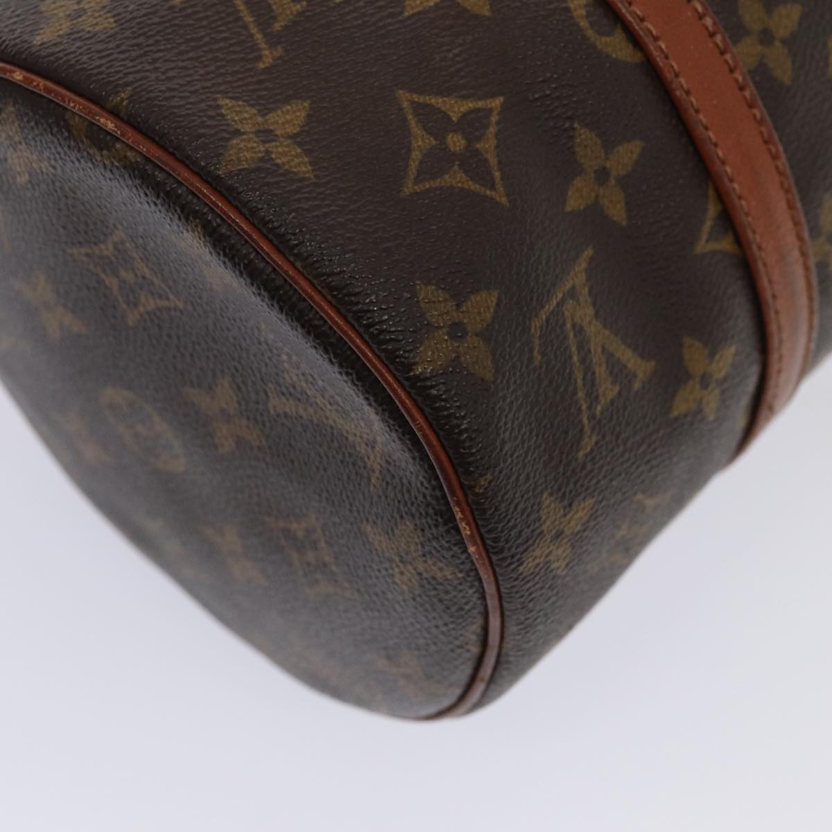 LOUIS VUITTON Monogram Papillon 30 Hand Bag M51385 LV Auth 80314