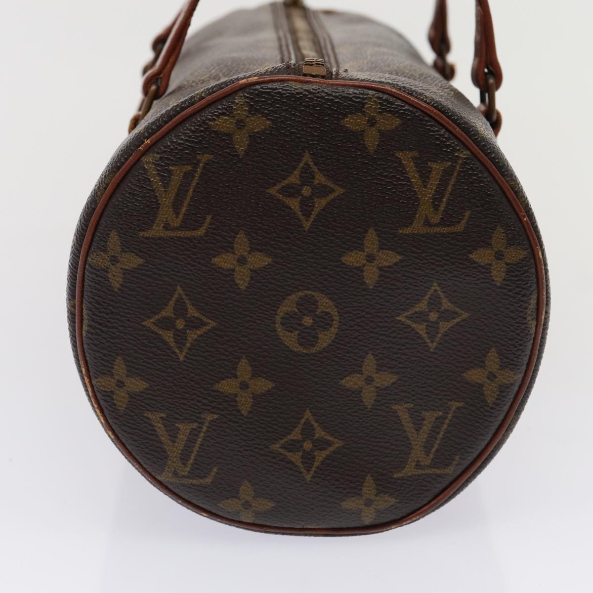 LOUIS VUITTON Monogram Papillon 30 Hand Bag M51385 LV Auth 80314