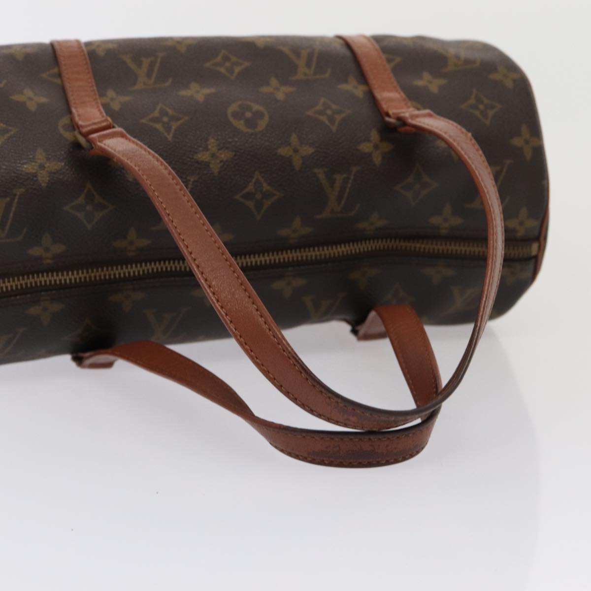 LOUIS VUITTON Monogram Papillon 30 Hand Bag M51385 LV Auth 80314