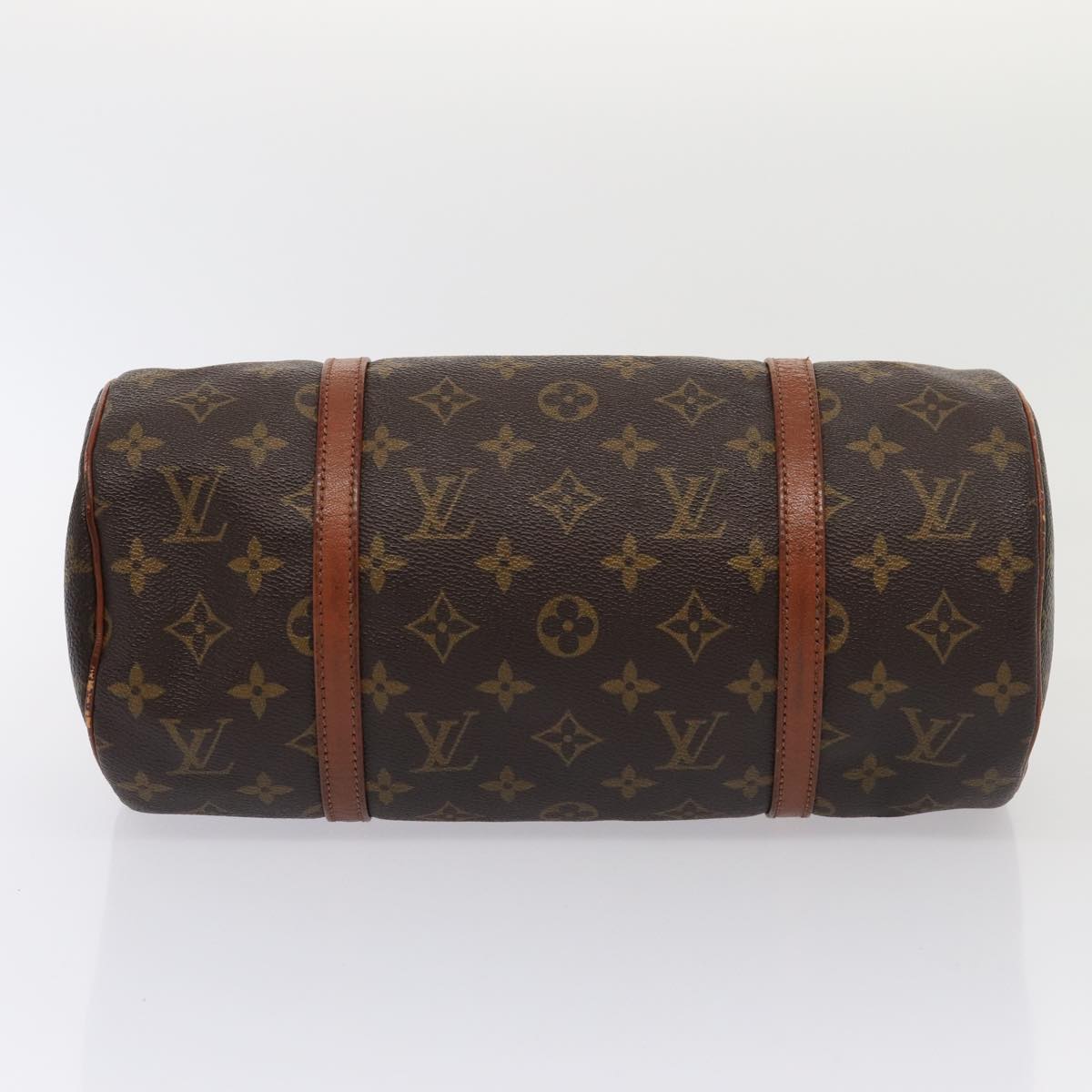 LOUIS VUITTON Monogram Papillon 30 Hand Bag M51385 LV Auth 80314