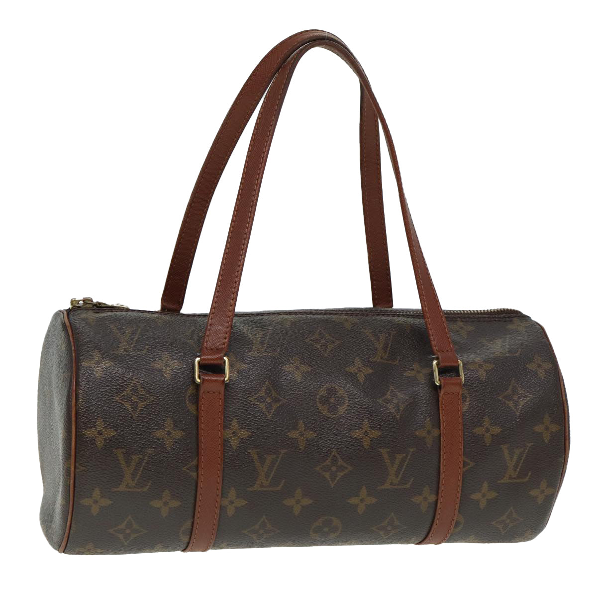 LOUIS VUITTON Monogram Papillon 30 Hand Bag M51385 LV Auth 80316