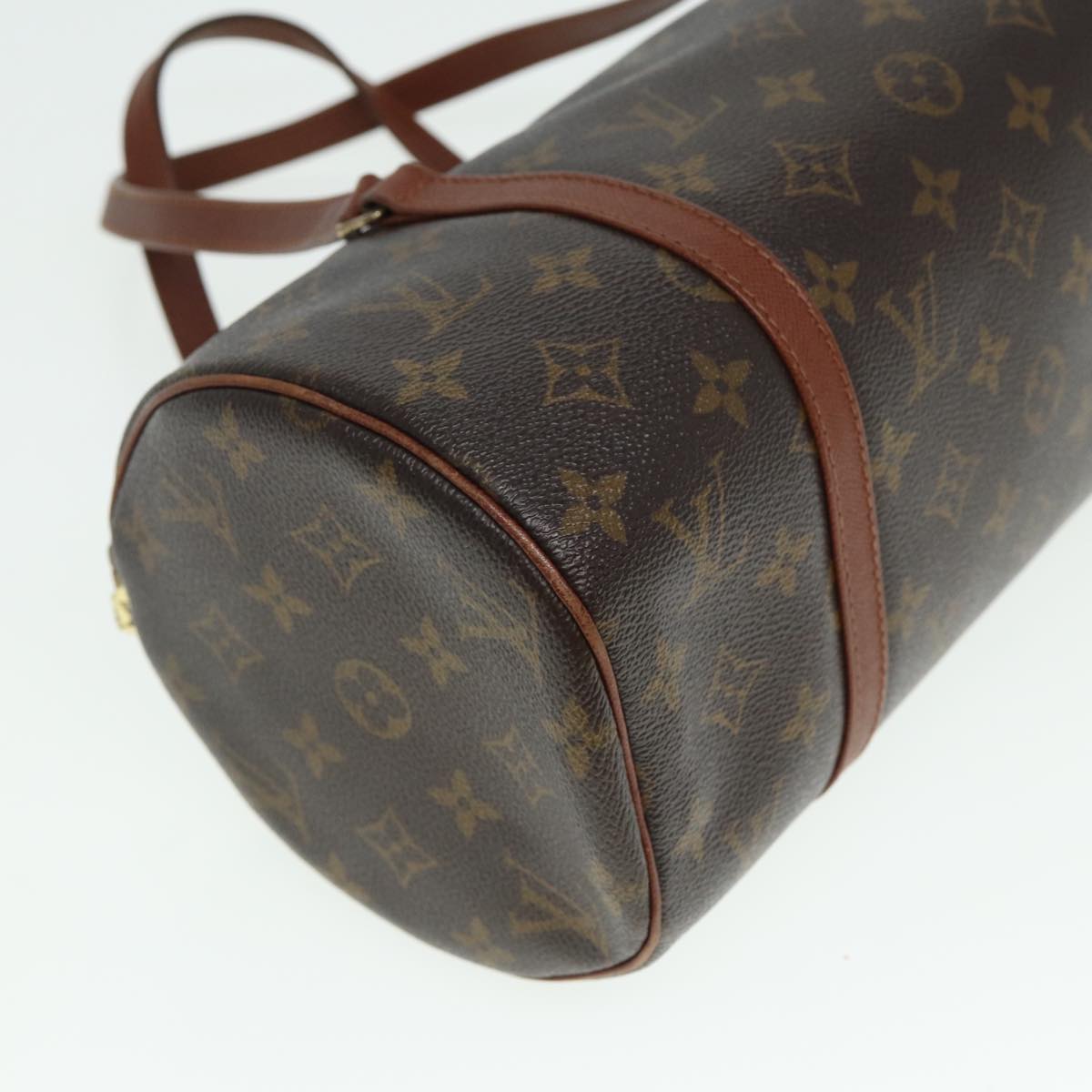 LOUIS VUITTON Monogram Papillon 30 Hand Bag M51385 LV Auth 80316