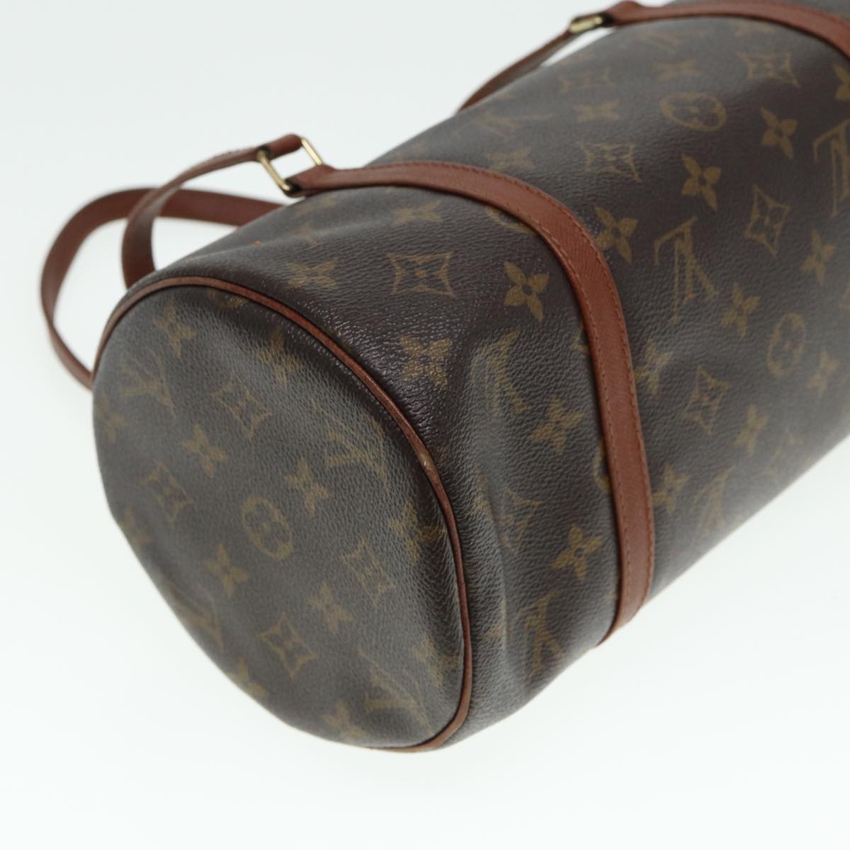 LOUIS VUITTON Monogram Papillon 30 Hand Bag M51385 LV Auth 80316