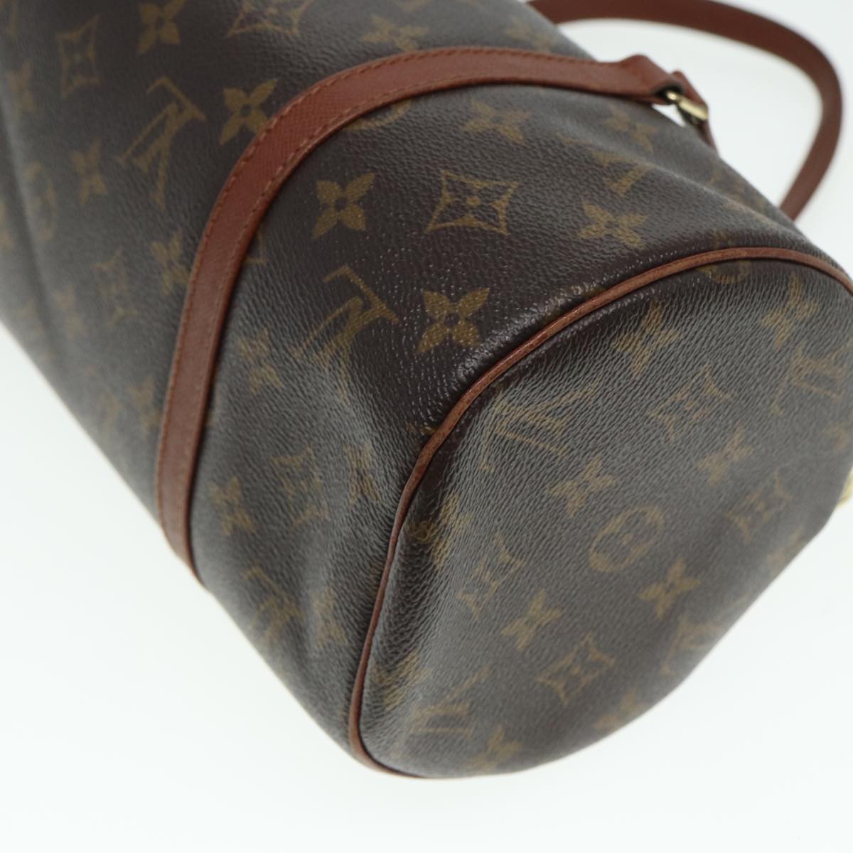 LOUIS VUITTON Monogram Papillon 30 Hand Bag M51385 LV Auth 80316