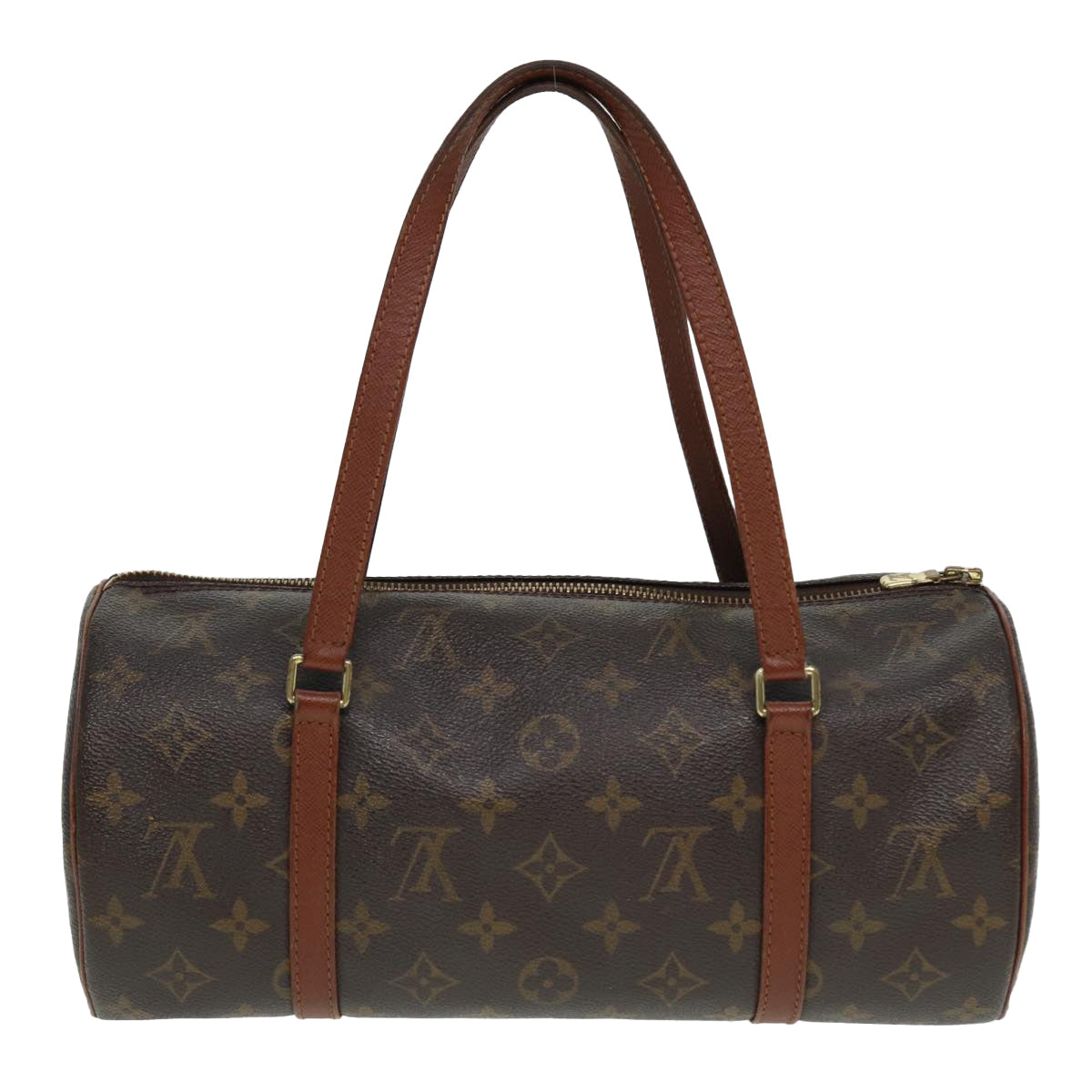 LOUIS VUITTON Monogram Papillon 30 Hand Bag M51385 LV Auth 80316