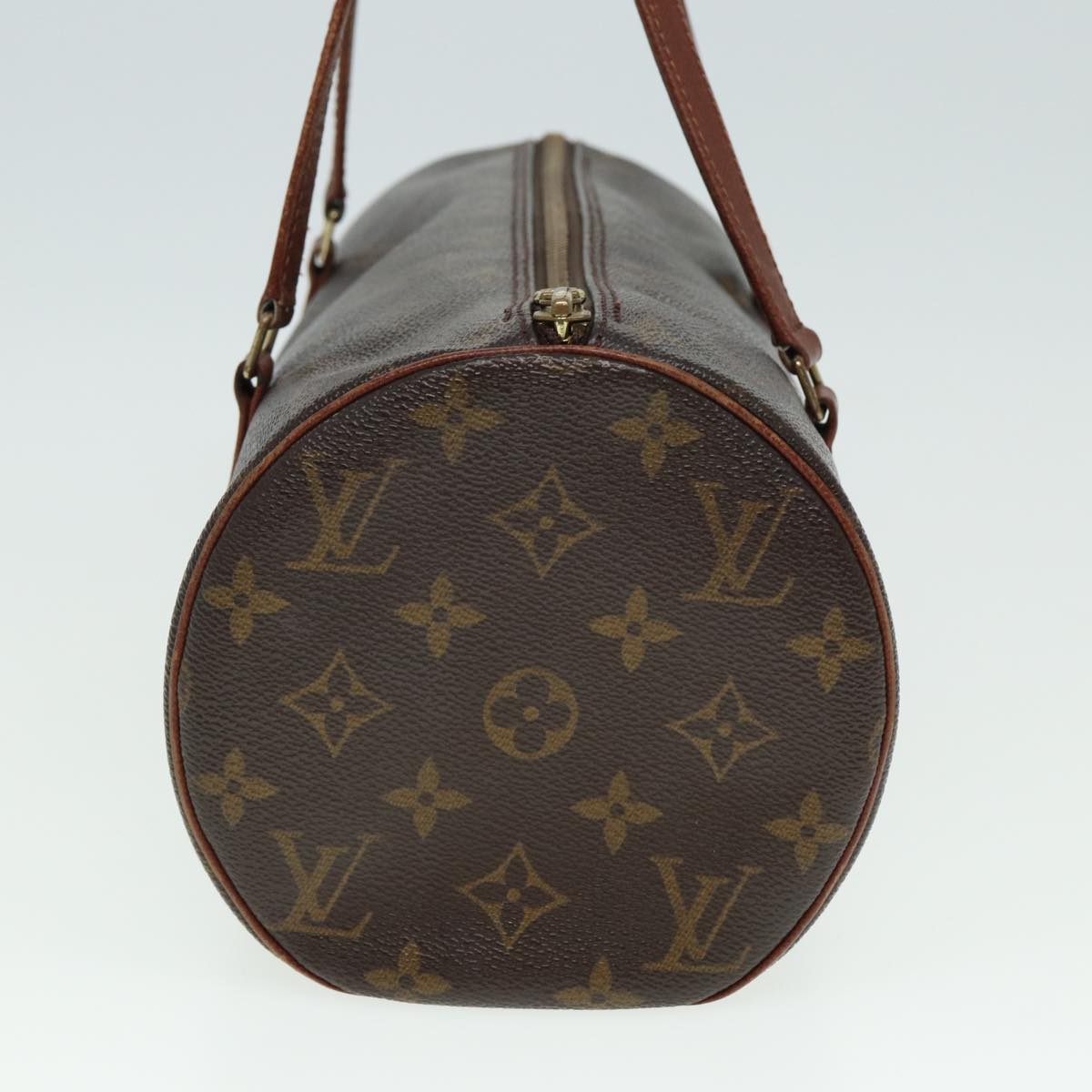 LOUIS VUITTON Monogram Papillon 30 Hand Bag M51385 LV Auth 80316