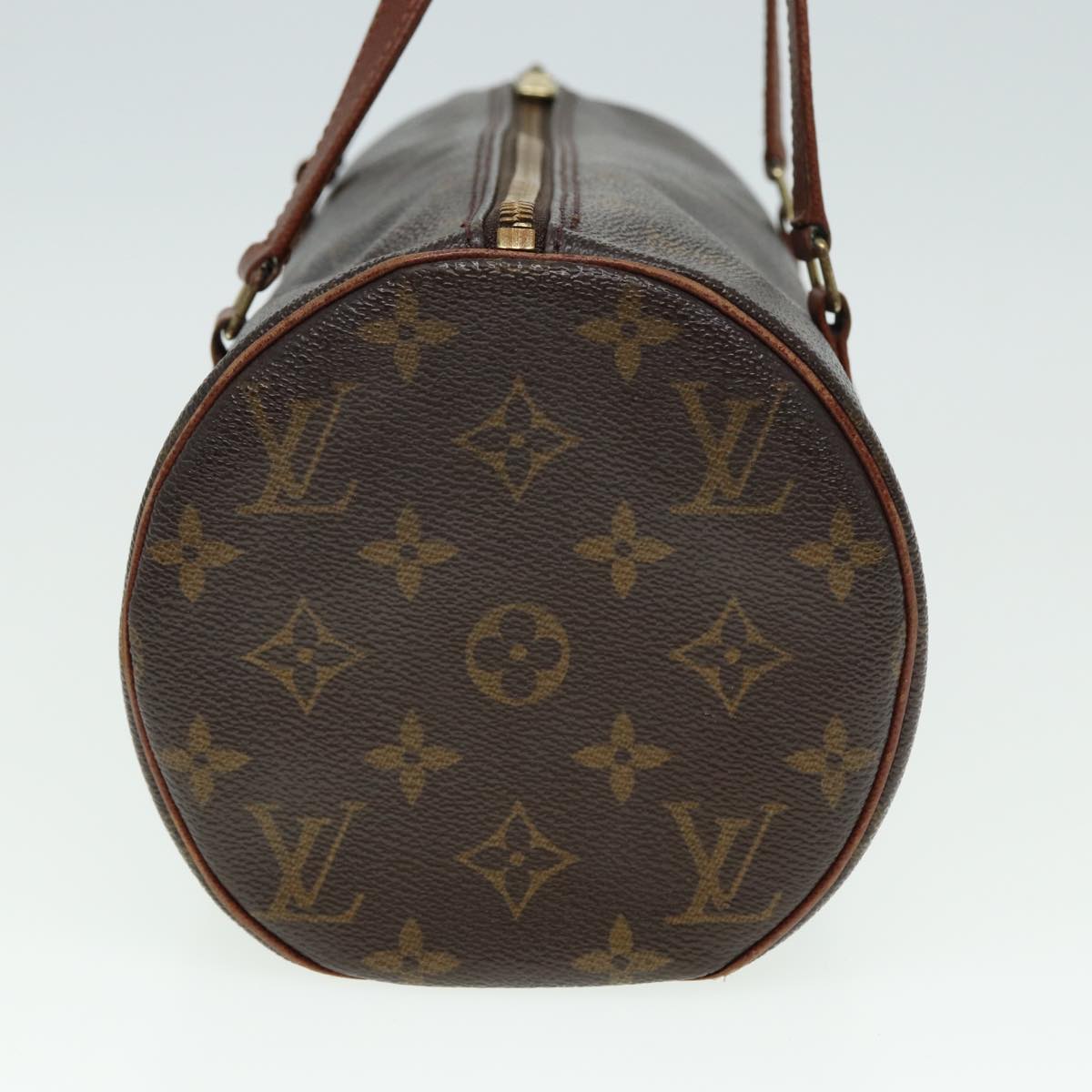 LOUIS VUITTON Monogram Papillon 30 Hand Bag M51385 LV Auth 80316