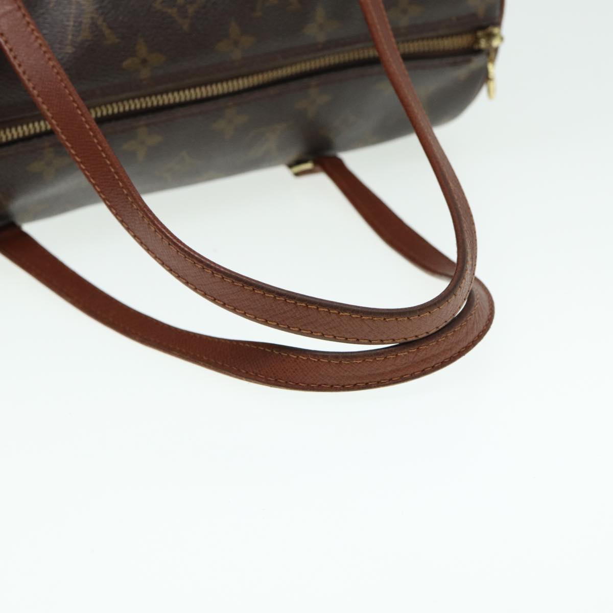 LOUIS VUITTON Monogram Papillon 30 Hand Bag M51385 LV Auth 80316