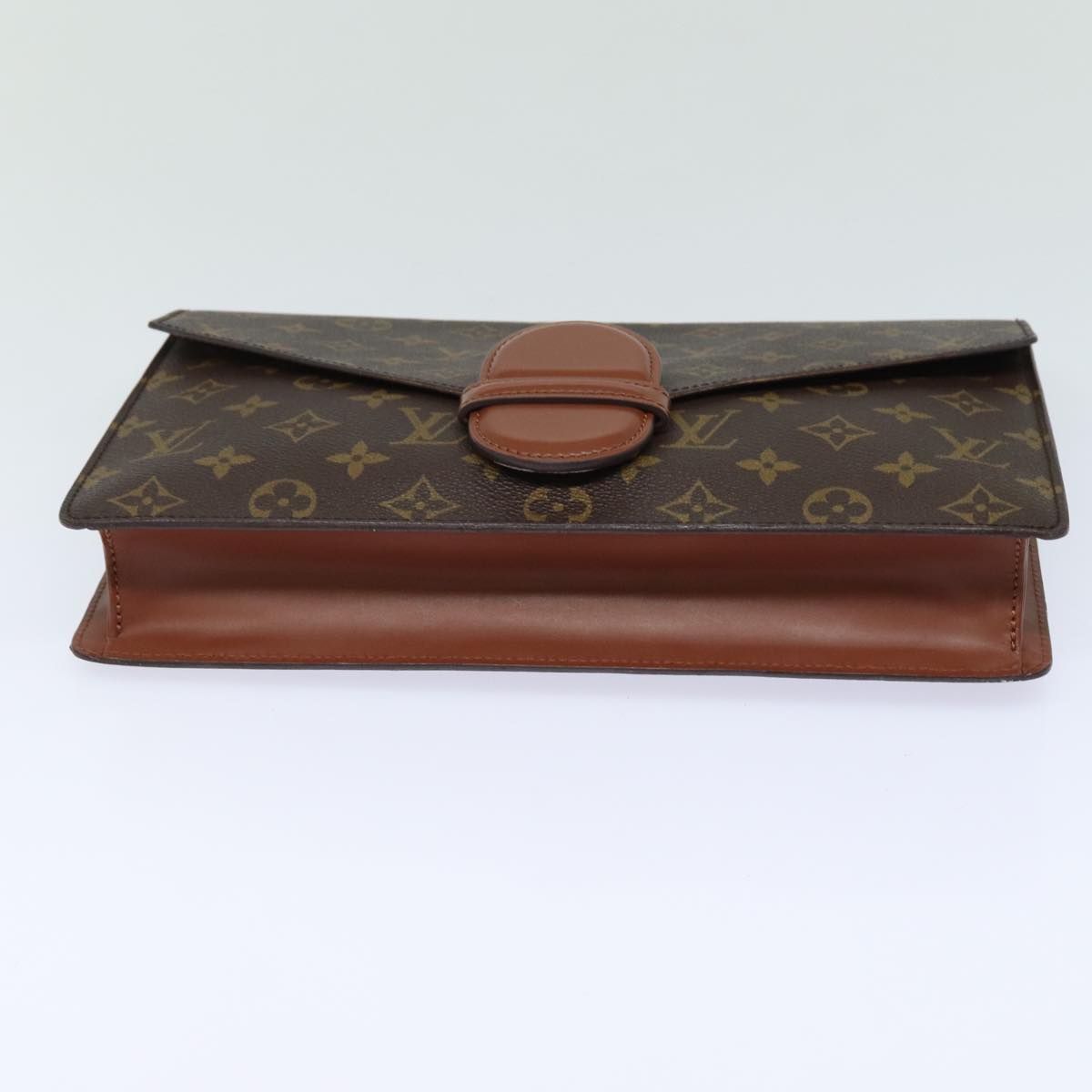 LOUIS VUITTON Monogram Ranelag Clutch Bag M51782 LV Auth 80331