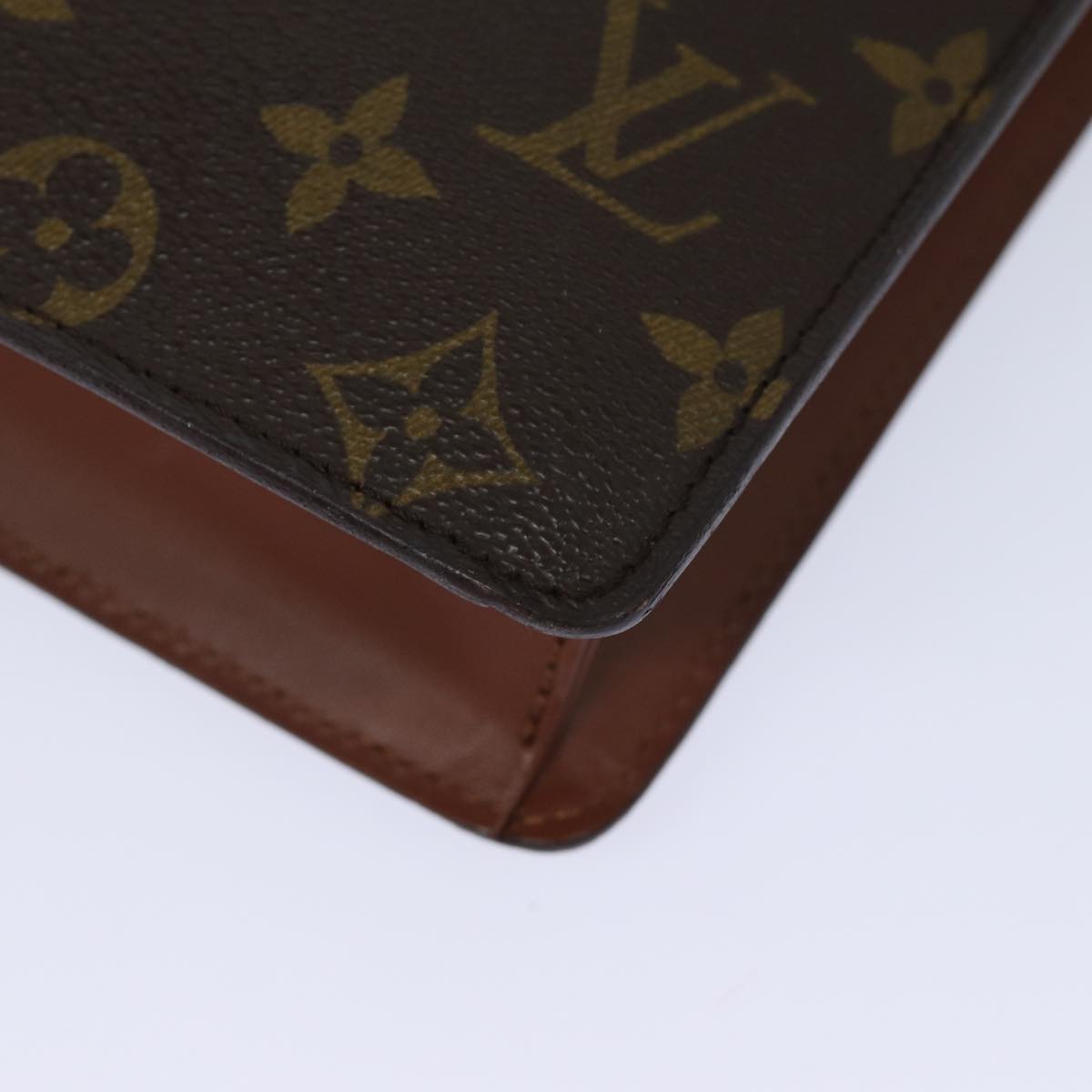 LOUIS VUITTON Monogram Ranelag Clutch Bag M51782 LV Auth 80331