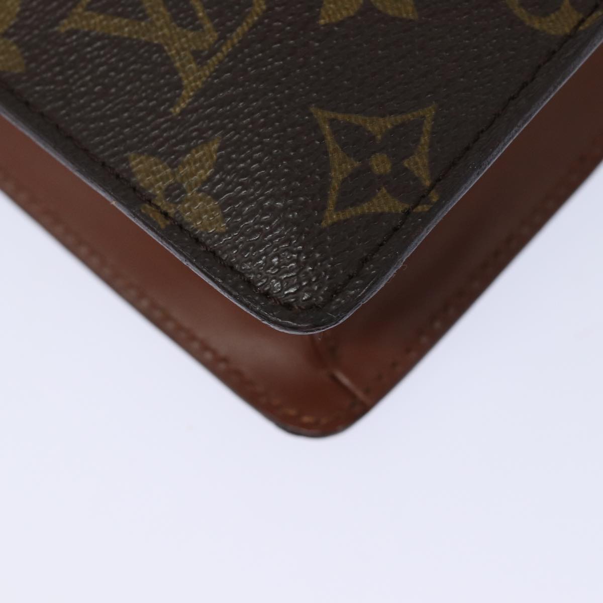 LOUIS VUITTON Monogram Ranelag Clutch Bag M51782 LV Auth 80331