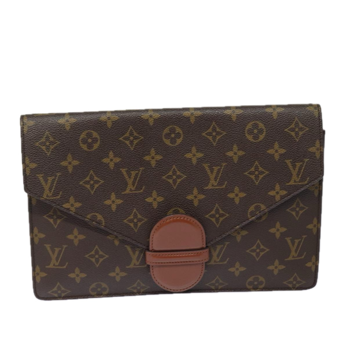 LOUIS VUITTON Monogram Ranelag Clutch Bag M51782 LV Auth 80331