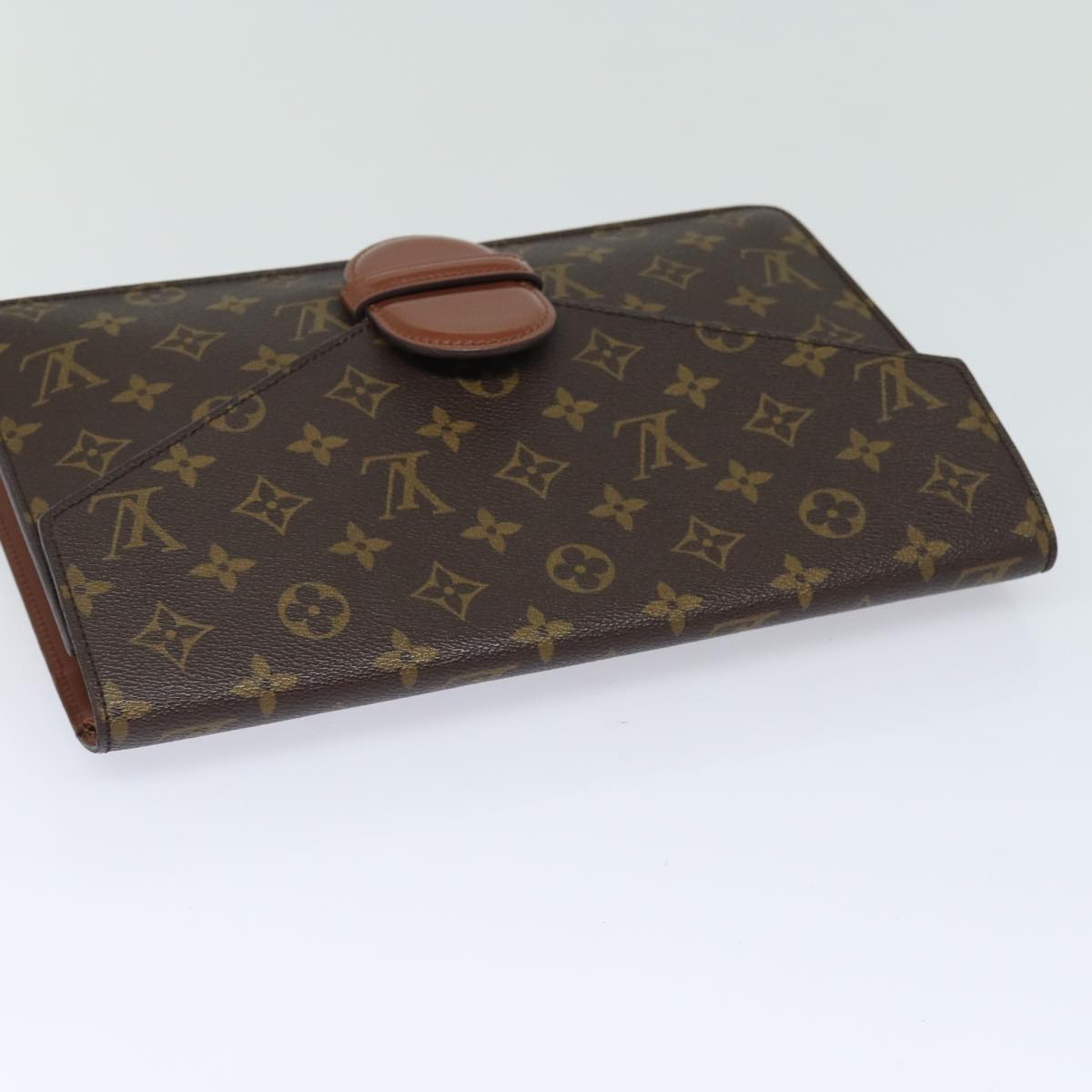 LOUIS VUITTON Monogram Ranelag Clutch Bag M51782 LV Auth 80331