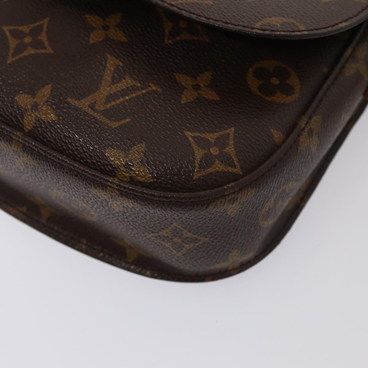 LOUIS VUITTON Monogram Saint Cloud MM Shoulder Bag M51243 LV Auth 80332