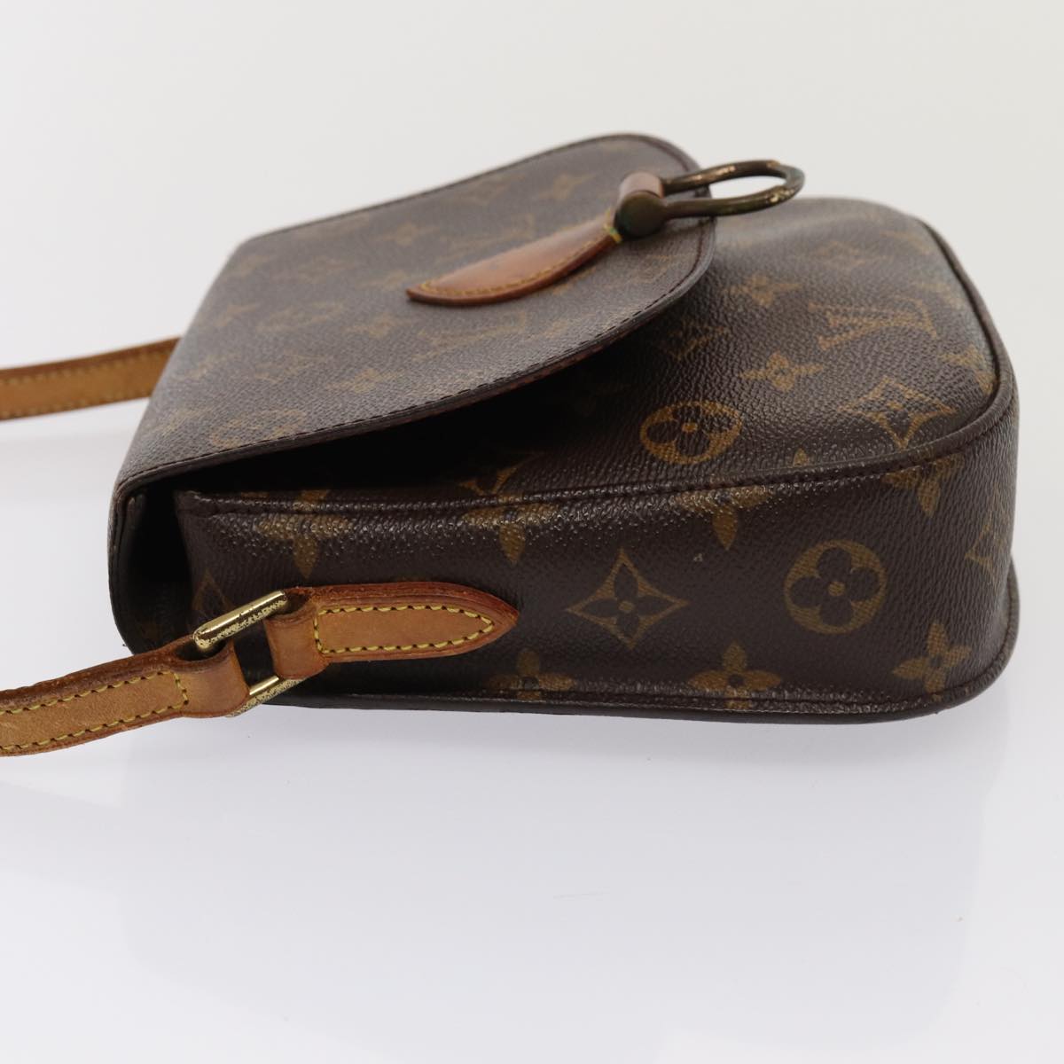 LOUIS VUITTON Monogram Saint Cloud MM Shoulder Bag M51243 LV Auth 80332