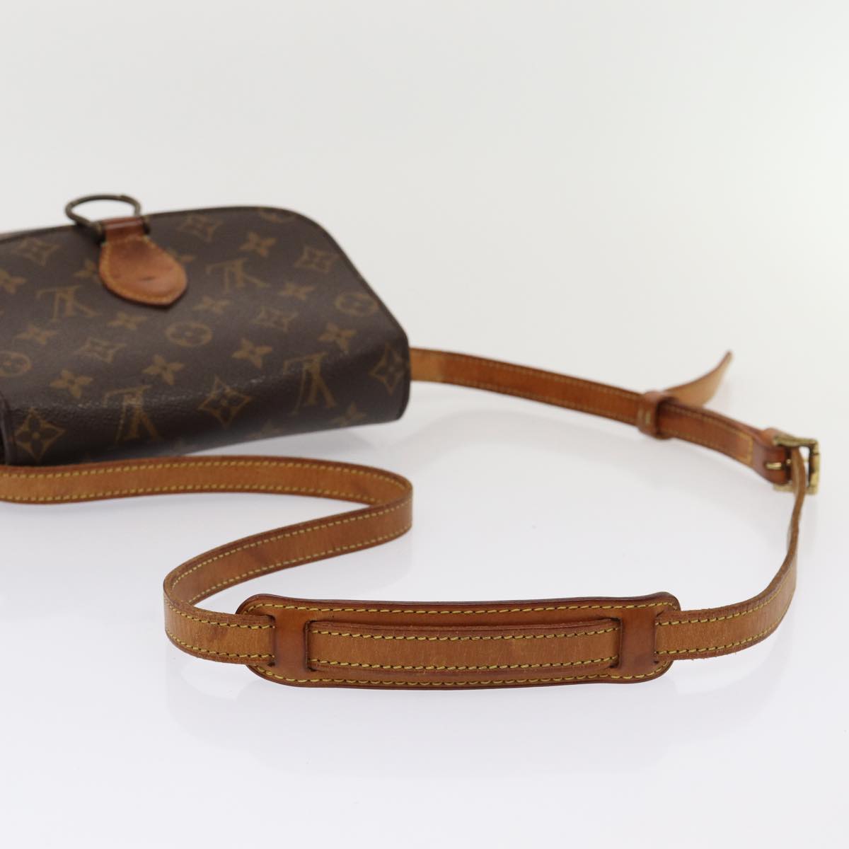 LOUIS VUITTON Monogram Saint Cloud MM Shoulder Bag M51243 LV Auth 80332