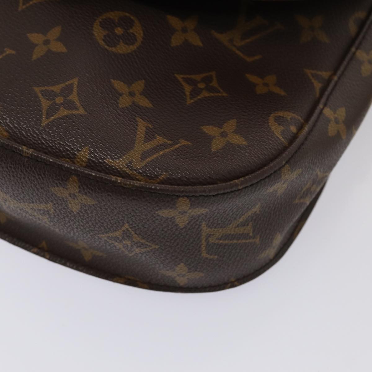 LOUIS VUITTON Monogram Saint Cloud GM Shoulder Bag M51242 LV Auth 80333