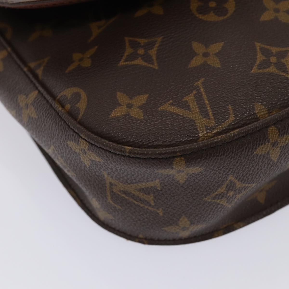 LOUIS VUITTON Monogram Saint Cloud GM Shoulder Bag M51242 LV Auth 80333