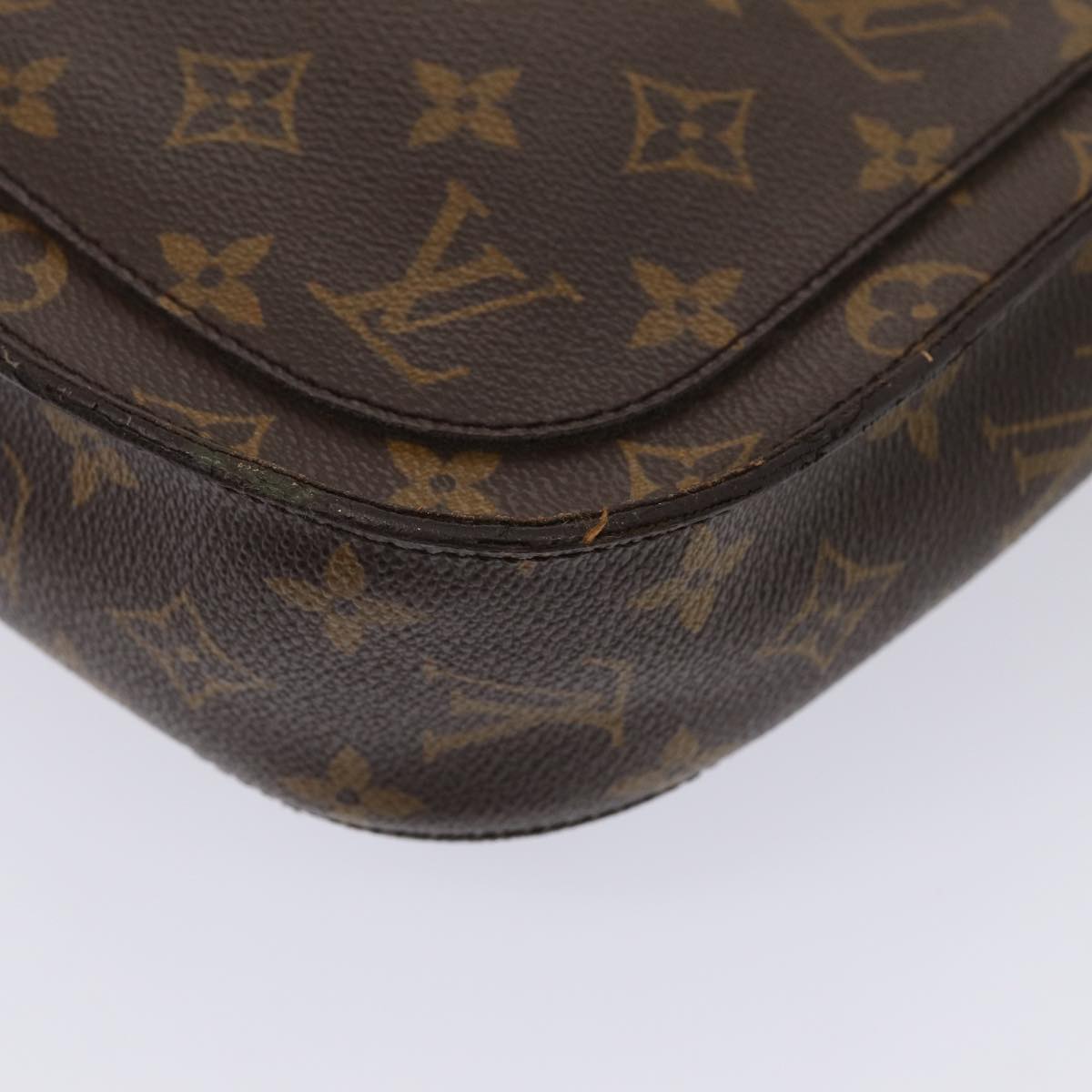 LOUIS VUITTON Monogram Saint Cloud GM Shoulder Bag M51242 LV Auth 80333