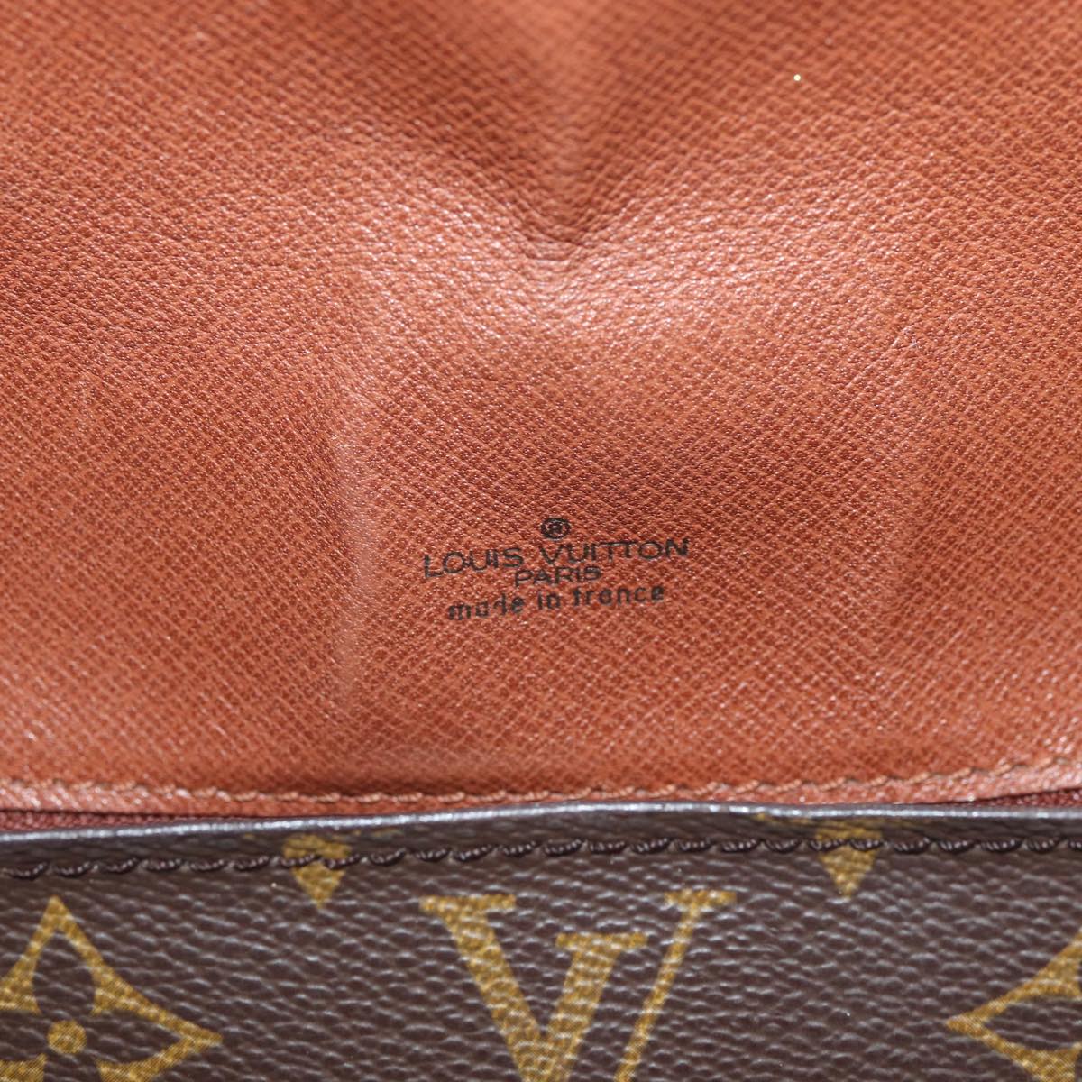 LOUIS VUITTON Monogram Saint Cloud GM Shoulder Bag M51242 LV Auth 80333