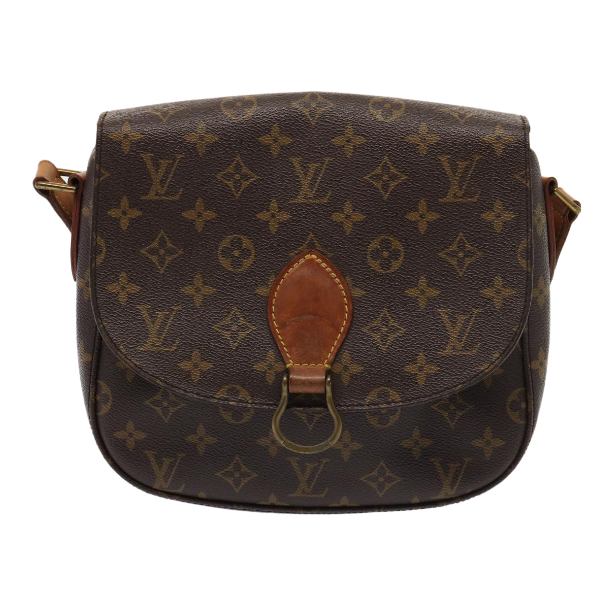 LOUIS VUITTON Monogram Saint Cloud GM Shoulder Bag M51242 LV Auth 80333 - 0