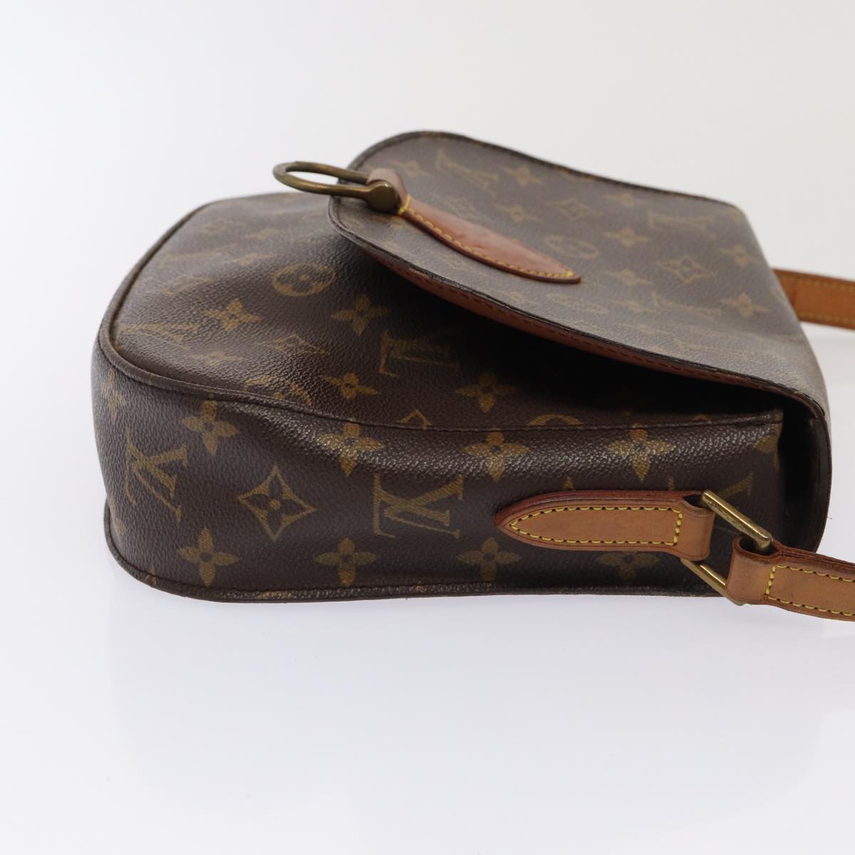 LOUIS VUITTON Monogram Saint Cloud GM Shoulder Bag M51242 LV Auth 80333