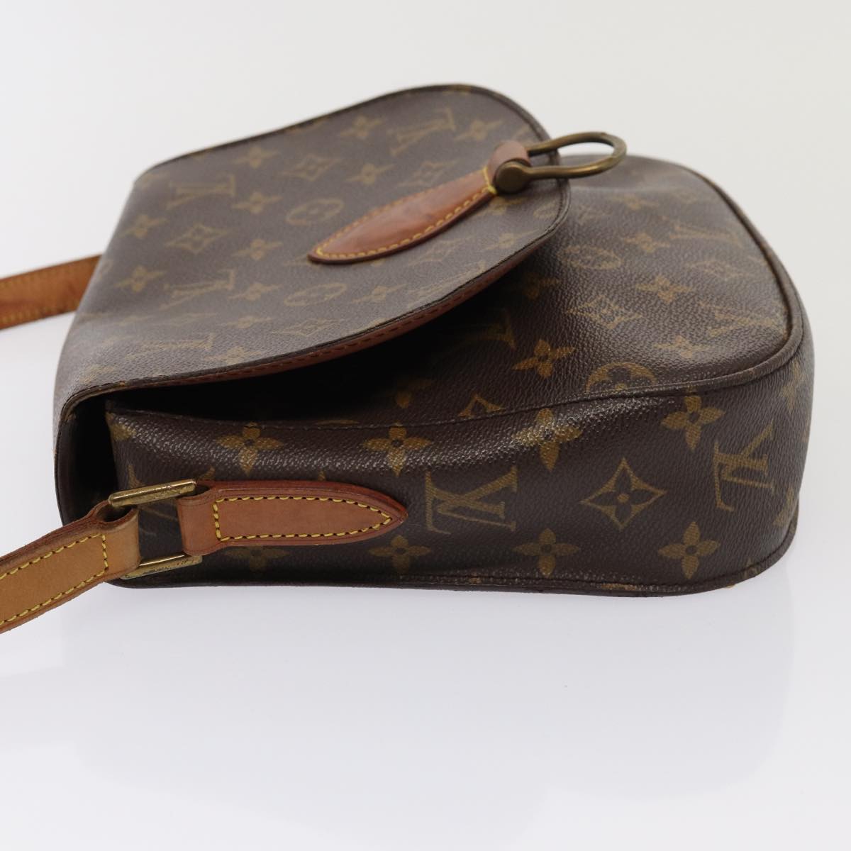 LOUIS VUITTON Monogram Saint Cloud GM Shoulder Bag M51242 LV Auth 80333