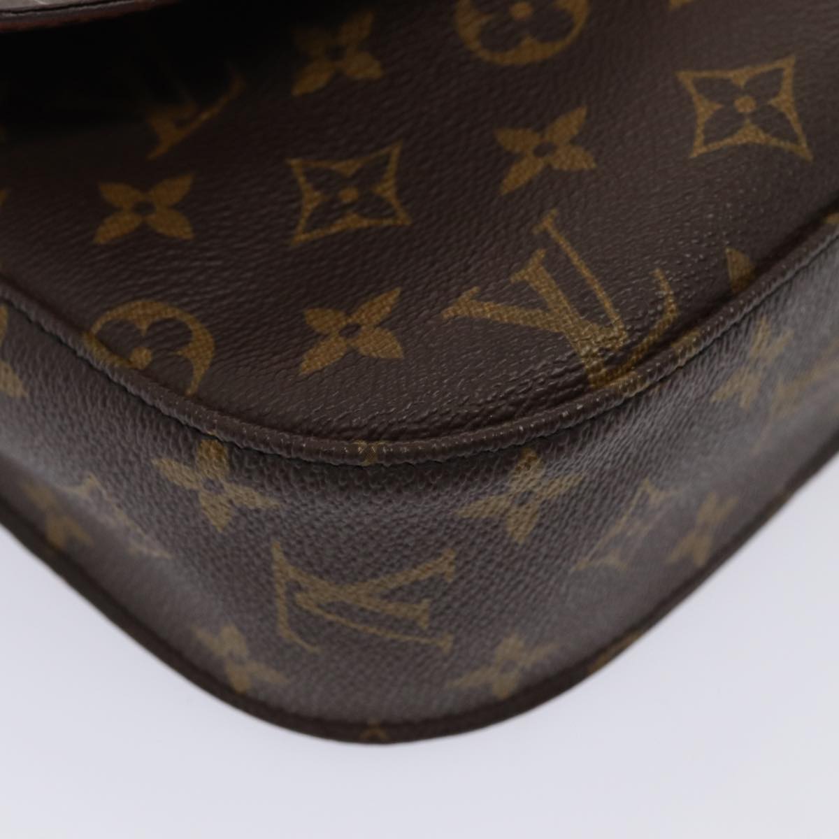 LOUIS VUITTON Monogram Saint Cloud GM Shoulder Bag M51242 LV Auth 80334