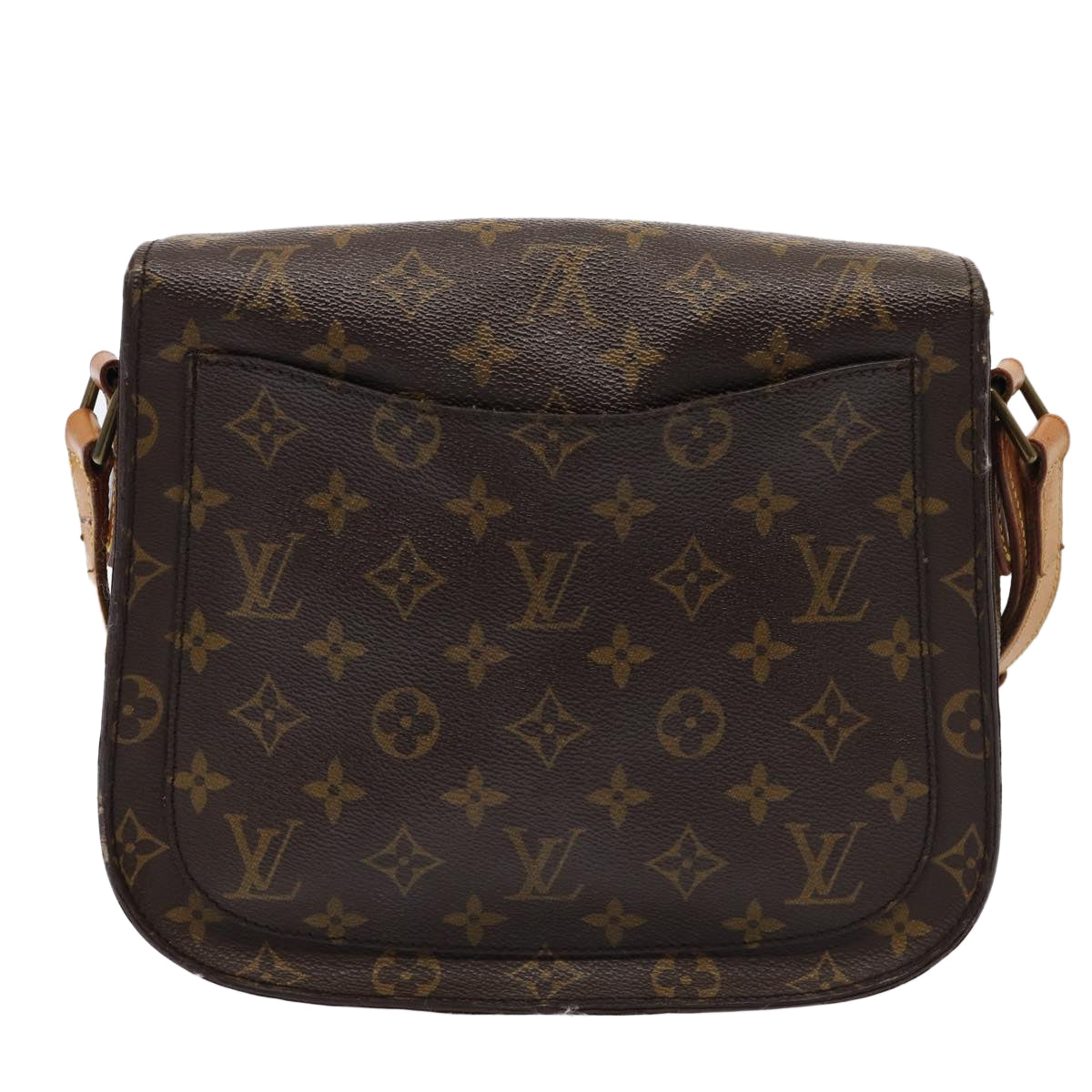 LOUIS VUITTON Monogram Saint Cloud GM Shoulder Bag M51242 LV Auth 80334