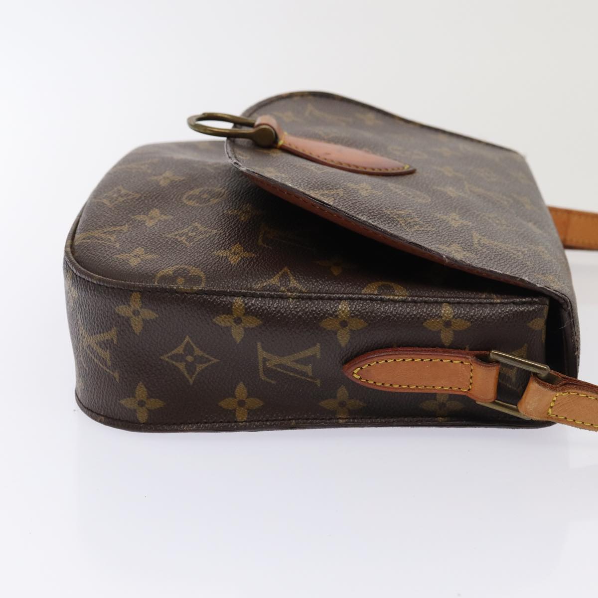 LOUIS VUITTON Monogram Saint Cloud GM Shoulder Bag M51242 LV Auth 80334