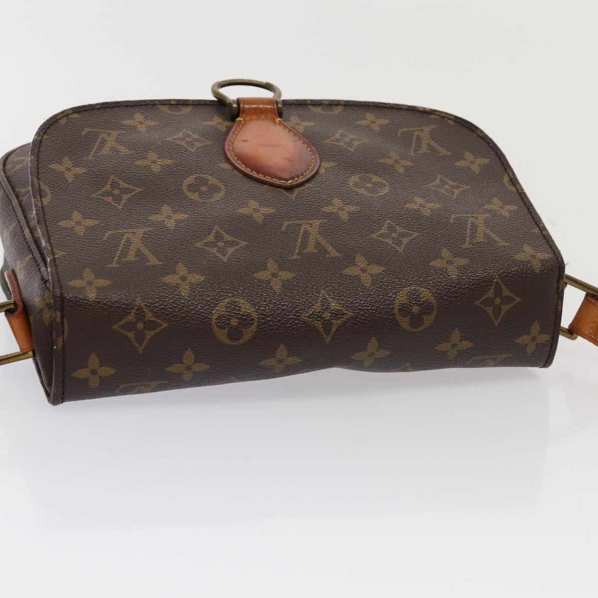 LOUIS VUITTON Monogram Saint Cloud GM Shoulder Bag M51242 LV Auth 80334